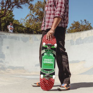 Relish the Sweet Grinds Skate Grind City Skateboard