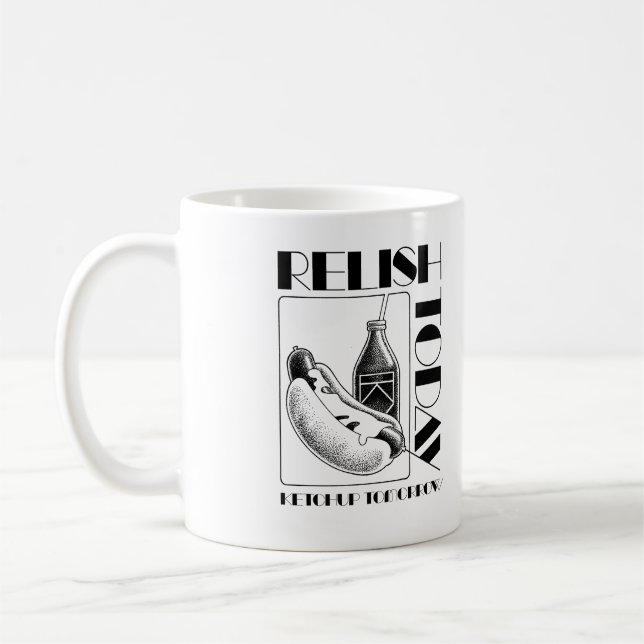 Relish Today Coffee Mug (Left)