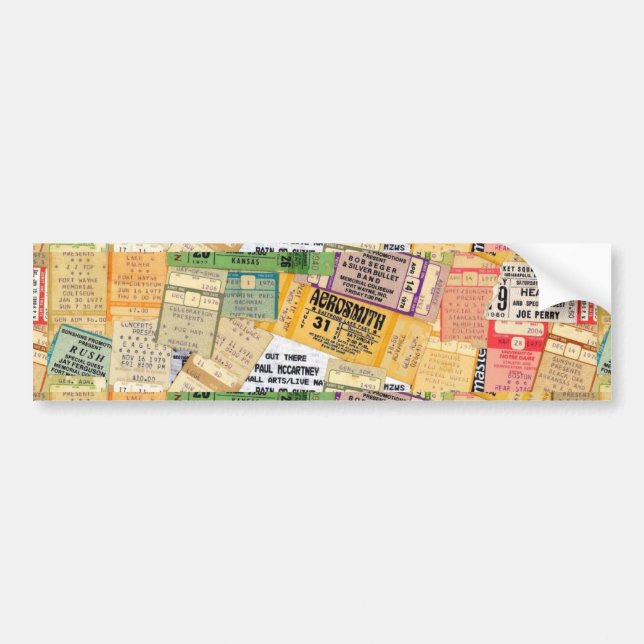 Reliving the Seventies Bumper Sticker (Front)