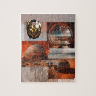 Relkili Steel Cover Art Jigsaw Puzzle