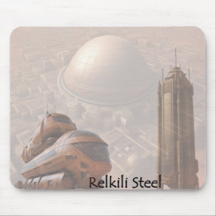 Relkili Steel Cover Art Mouse Mat