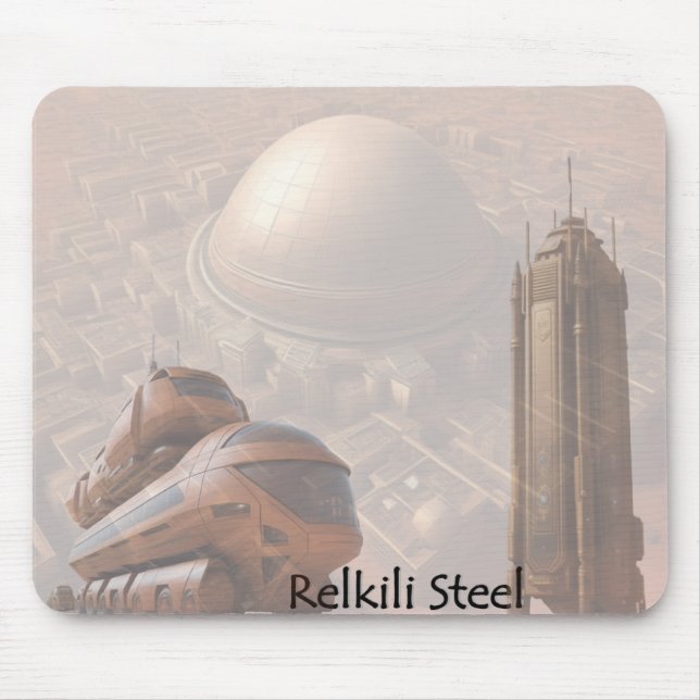 Relkili Steel Cover Art Mouse Mat (Front)