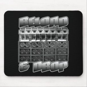 RELOAD and DROP Mouse Mat