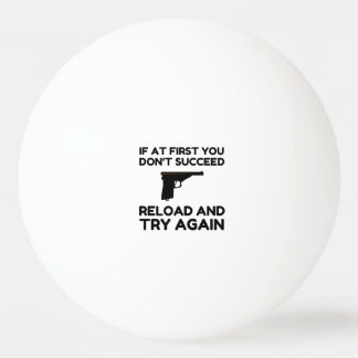Reload Gun Ping Pong Ball