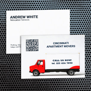 Relocation Movers Business Card