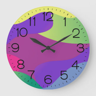 Relogio de Parede Colors Large Clock