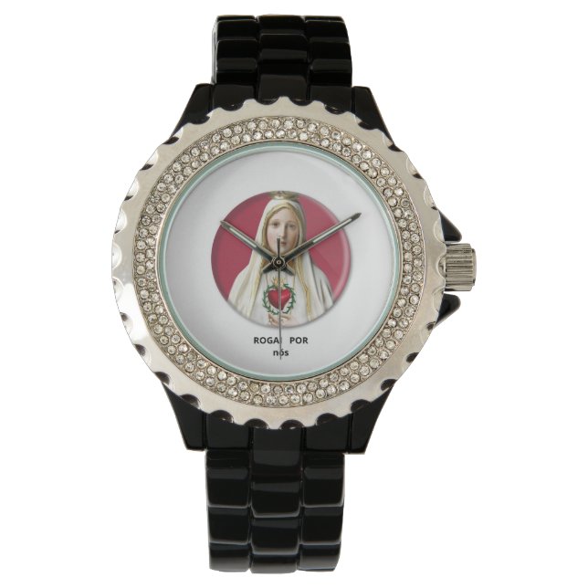 RELOGIO     STRASS     NS  FATIMA WATCH (Front)