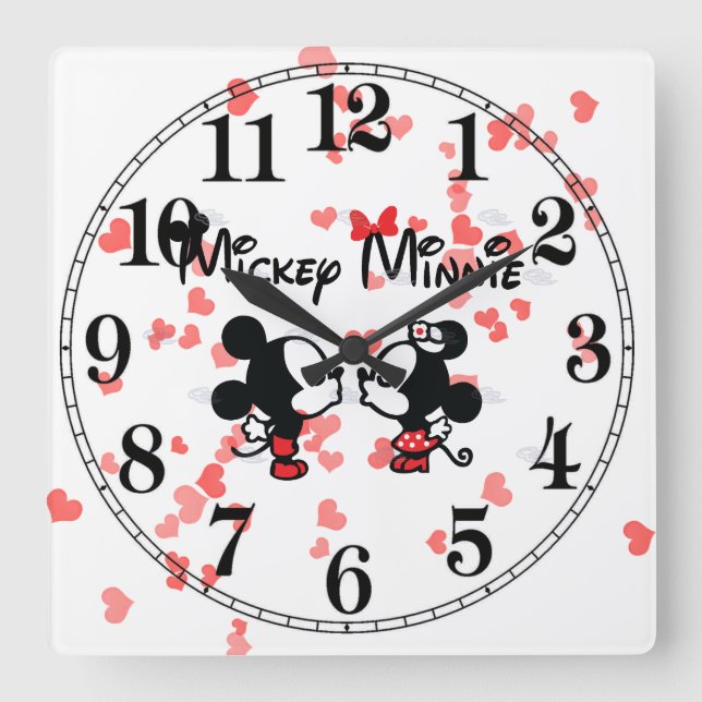 Reloj de pared square wall clock (Front)