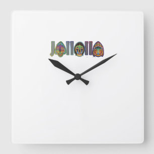 Reloj jallalla square wall clock