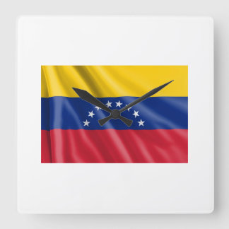 Reloj Venezuela Square Wall Clock