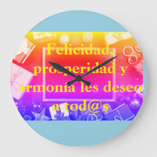 Relojes de pared redondos con hermosos large clock