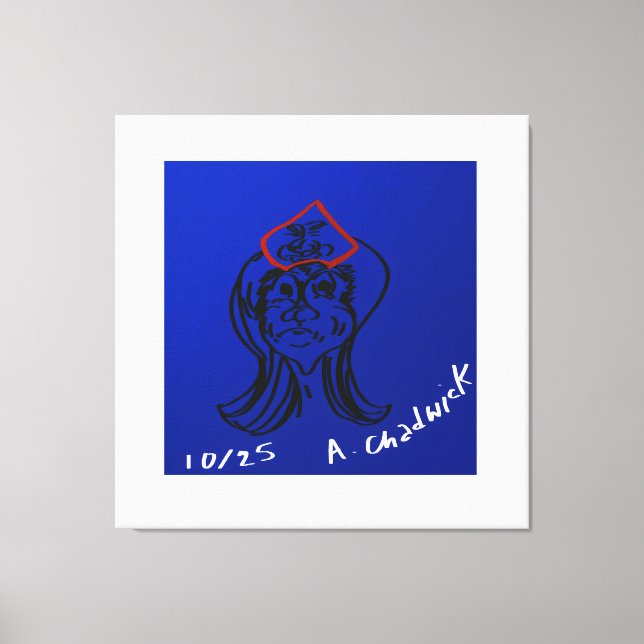 Reluctant Queen Animation Stretched Canvas (Front)