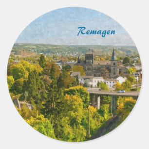 Remagen Classic Round Sticker