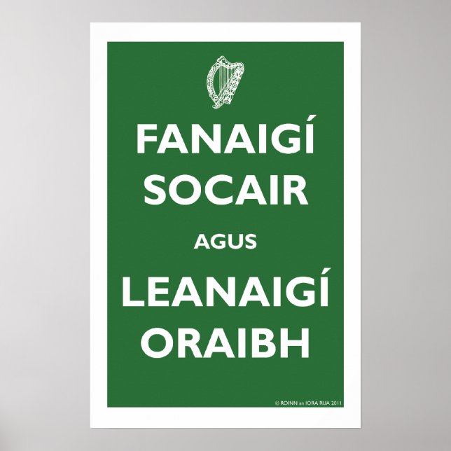 Remain Calm and Carry On! Poster (Front)