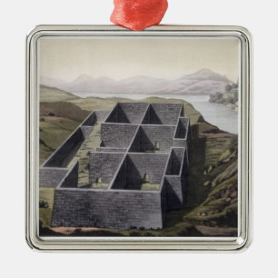 Remains of an Inca palace at Callo, Peru, from 'Le Metal Tree Decoration
