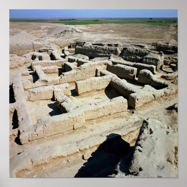 Remains of houses poster (Front)