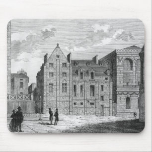 Remains of the Montaigu College, c.1850 Mouse Mat
