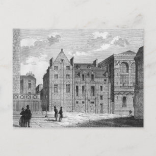 Remains of the Montaigu College, c.1850 Postcard