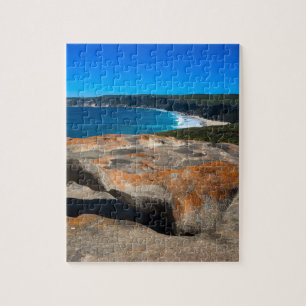 Remarkable Rocks on Fraser Island coast Jigsaw Puzzle