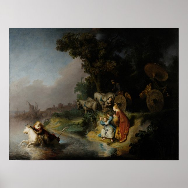 Rembrandt - Abduction Of Europa Poster (Front)