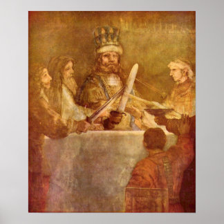 Rembrandt - Batavian conspiracy detail Poster