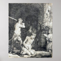 Rembrandt - Beheading Of John Baptist 1640