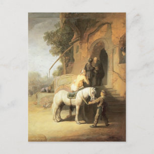 Rembrandt: Charitable Samaritan Postcard