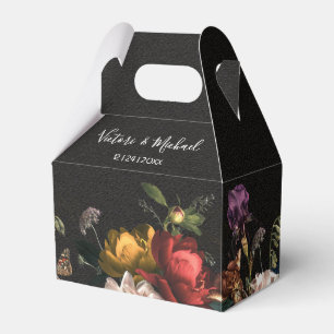 Rembrandt Floral Dark & Moody Favour Box