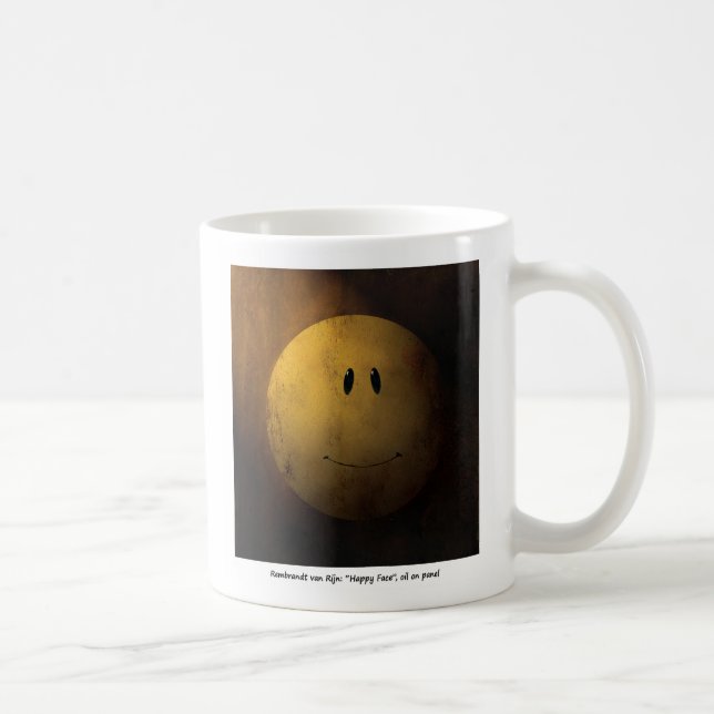 rembrandt happy face mug (Right)