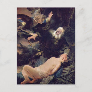 Rembrandt Harmenszoon van Rijn Rembrandt 1606-07-1 Postcard