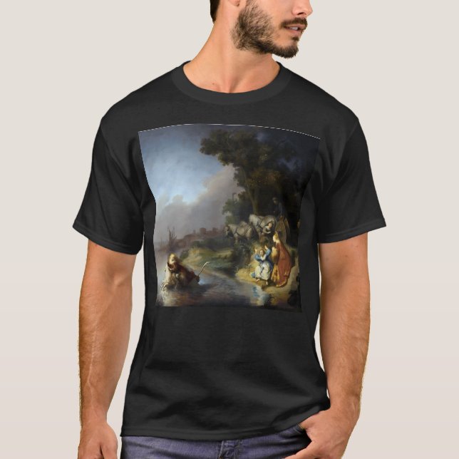 Rembrandt Harmenszoon Van Rijn The Abduction Of T-Shirt (Front)
