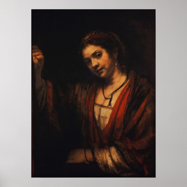 Rembrandt - Hendrickje Stoffels Poster (Front)