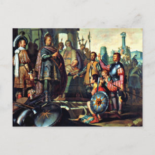 Rembrandt: History Painting, 1626 artwork Postcard