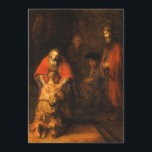 Rembrandt - Return Of The Prodigal Son Invitation<br><div class="desc">Rembrandt - Return Of The Prodigal Son</div>