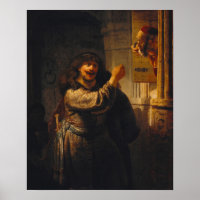 Rembrandt - Samson Threatened His Father-In-Law