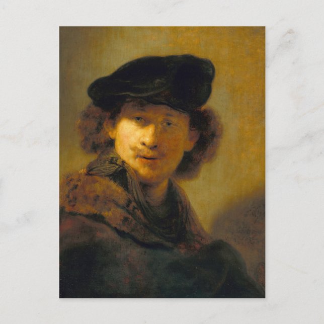 Rembrandt Self Portrait 2 Postcard (Front)