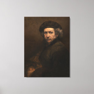 Rembrandt Self-Portrait Canvas Print