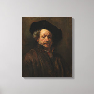 Rembrandt Self-Portrait Canvas Print