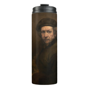 Rembrandt Self Portrait: Dutch Golden Age Painter Thermal Tumbler