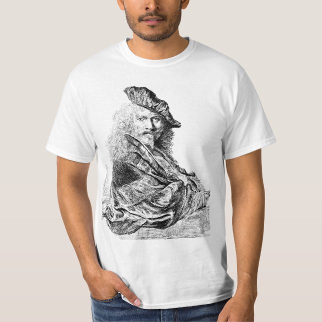 Rembrandt Self Portrait T-Shirt (Front)