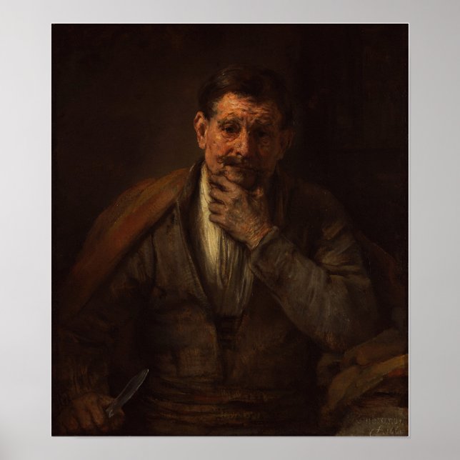 Rembrandt - St. Bartholomew Poster (Front)