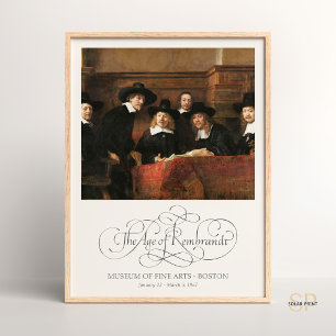 Rembrandt Syndics of the Drapers' Guild Painting Poster