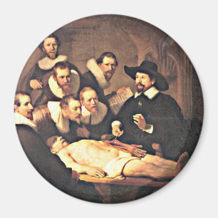 Rembrandt: The Anatomy Lesson of Dr. Nicolaes Tulp Magnet