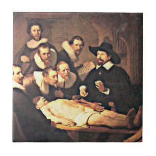 Rembrandt: The Anatomy Lesson of Dr. Nicolaes Tulp Tile