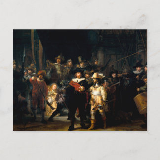 Rembrandt The Night Watch Postcard