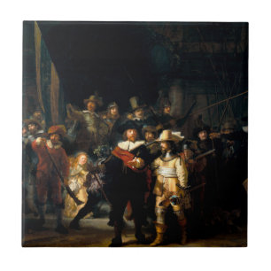 Rembrandt The Night Watch Tile