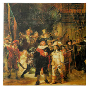 Rembrandt - The Night Watch  Tile