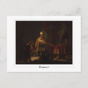 Rembrandt van Rijn #109 - Fine Art Postcard