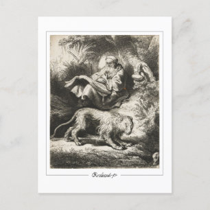 Rembrandt van Rijn #183 - Fine Art Postcard