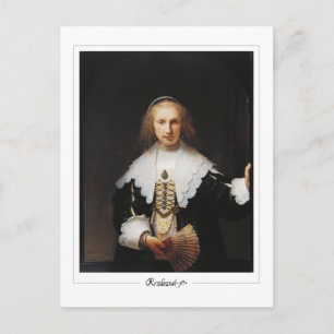 Rembrandt van Rijn #212 - Fine Art Postcard